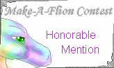 Honorable Mention, Make-A-Flion Contest