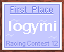 First Place Certificate, Racing Contest 12